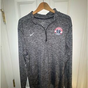 Washington Wizards Nike dri-fit large quarter zip